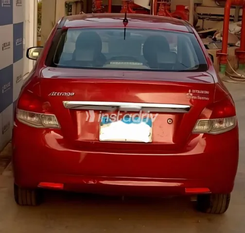 Mitsubishi Attrage 2014 Red Used for Sale - 3