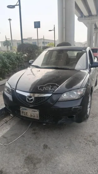 مازدا 3 2009 أسود مستعملة للبيع