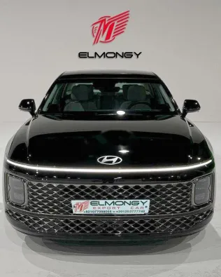 هيونداي أزيرا 2024 أسود مستعملة للبيع