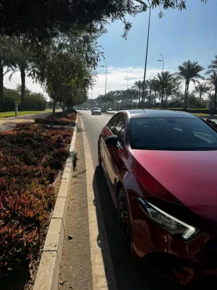 مرسيدس A 200 2021 أبيض مستعملة للبيع