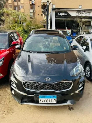 كيا سبورتاج 2020 أسود مستعملة للبيع