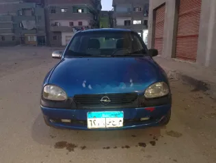 اوبل كورسا 2000 أزرق مستعملة للبيع