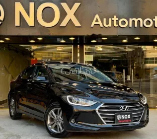 هيونداي إلنترا 2019 أسود مستعملة للبيع