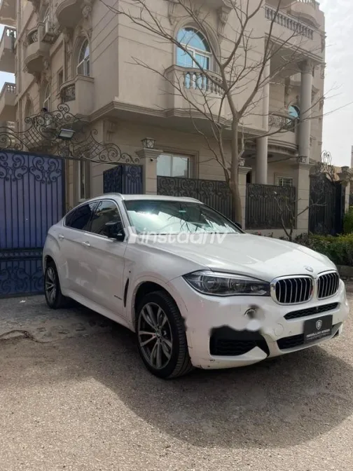 بي ام دبليو X6 2019 أبيض مستعملة للبيع - 1