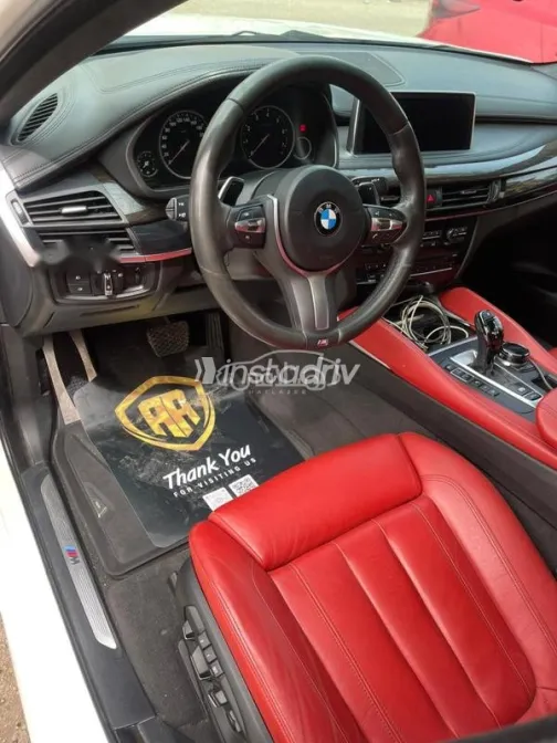 بي ام دبليو X6 2019 أبيض مستعملة للبيع - 8