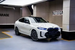 بي ام دبليو X6 2025 أبيض مستعملة للبيع