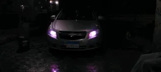 شيفروليه كروز 2010 أبيض مستعملة للبيع