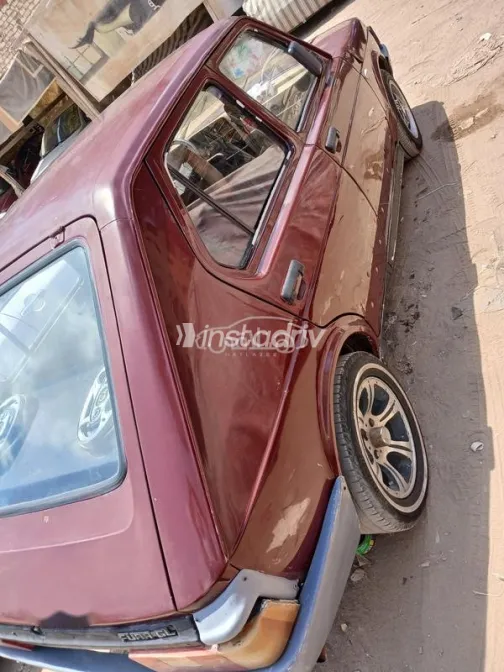 فيات 127 1986 أحمر مستعملة للبيع - 2