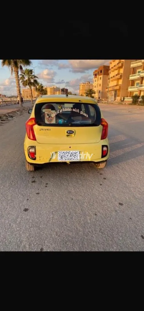 كيا بيكانتو 2015 أبيض مستعملة للبيع - 4
