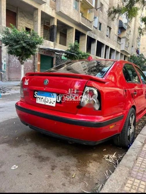 سكودا اوكتافيا A4 1998 أحمر مستعملة للبيع - 4