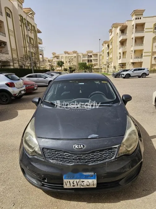 كيا ريو 2015 رمادي مستعملة للبيع - 6