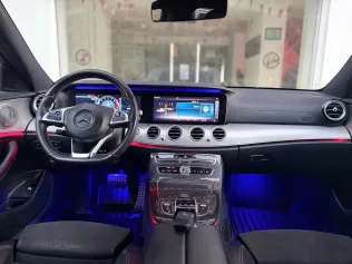 مرسيدس E 350 2018 أبيض مستعملة للبيع