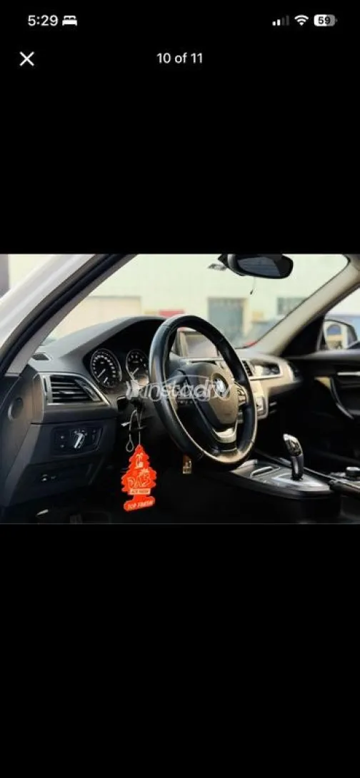 بي ام دبليو 118 2018 أبيض مستعملة للبيع - 5