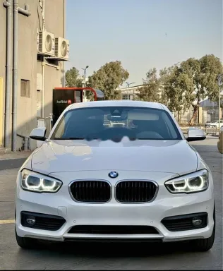 بي ام دبليو 118 2018 أبيض مستعملة للبيع