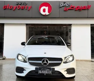 مرسيدس E 350 2018 أبيض مستعملة للبيع