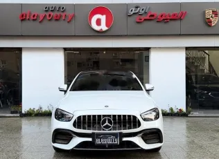 مرسيدس E 180 2019 أبيض مستعملة للبيع