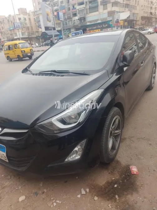 هيونداي إلنترا ام دى 2016 أبيض مستعملة للبيع - 1