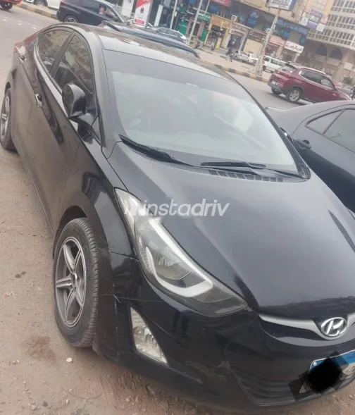 هيونداي إلنترا ام دى 2016 أبيض مستعملة للبيع - 2