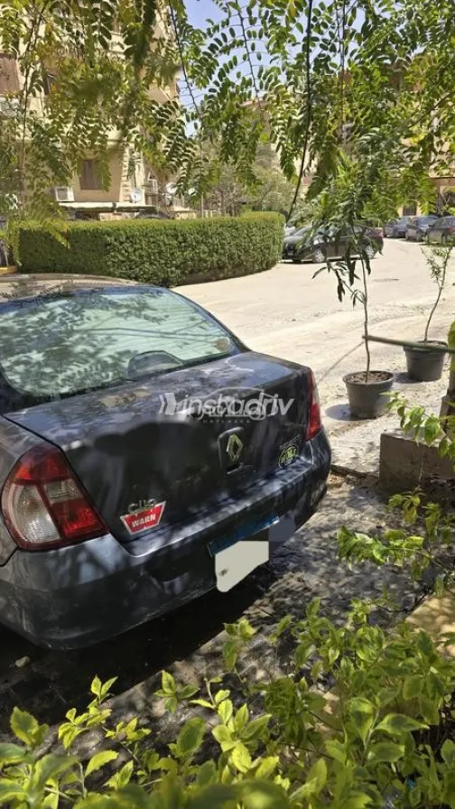 رينو كليو 2008 رمادي مستعملة للبيع - 8