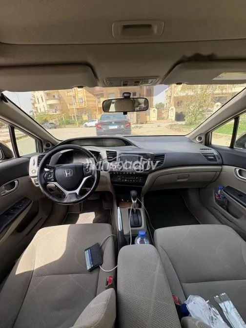 هوندا سيفك 2013 رمادي مستعملة للبيع - 7