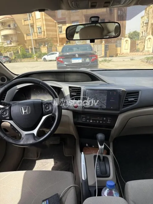 هوندا سيفك 2013 رمادي مستعملة للبيع - 8