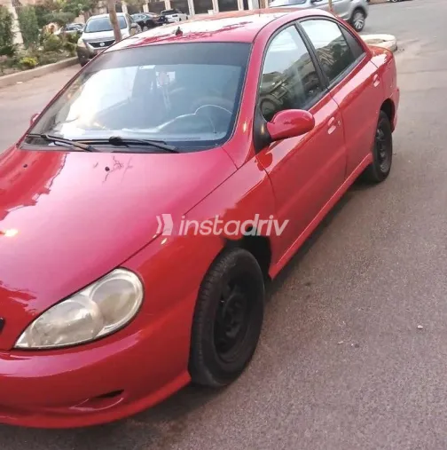 كيا ريو 2001 أحمر مستعملة للبيع - 3
