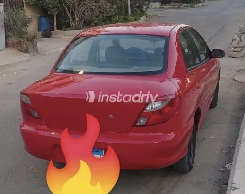 كيا ريو 2001 أحمر مستعملة للبيع - 5