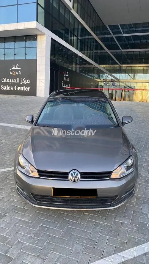 فولكس فاغن جولف 7 2014 رمادي مستعملة للبيع - 3