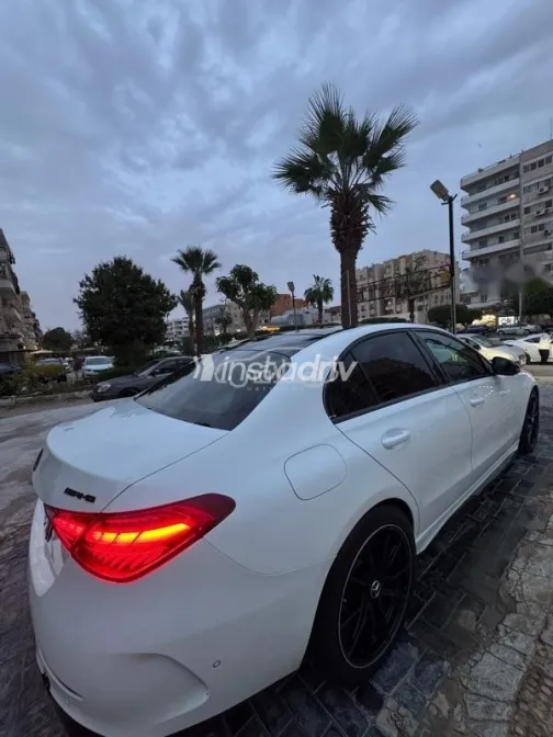 مرسيدس C 180 2023 أبيض مستعملة للبيع - 3