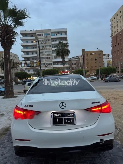 مرسيدس C 180 2023 أبيض مستعملة للبيع - 5