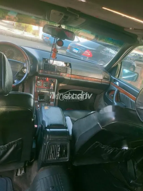 مرسيدس S 320 1995 أسود مستعملة للبيع - 2