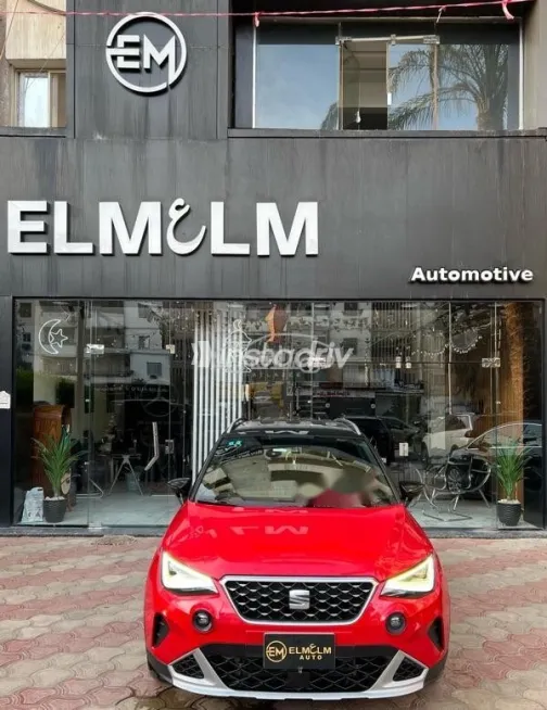 سيات ارونا 2022 أحمر مستعملة للبيع - 3