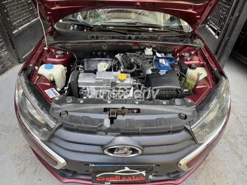 لادا جرانتا 2020 أحمر غامق مستعملة للبيع - 10