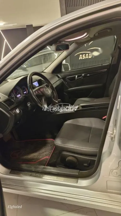 مرسيدس C 180 2009 رمادي مستعملة للبيع - 8