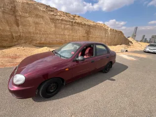 دايو لانوس 2 1999 أبيض مستعملة للبيع