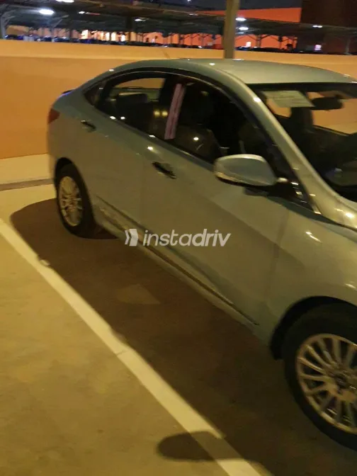 هيونداي اكسنت RB 2014 أبيض مستعملة للبيع - 5