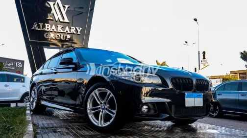 بي ام دبليو 520 2017 أسود مستعملة للبيع - 3