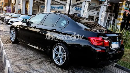 بي ام دبليو 520 2017 أسود مستعملة للبيع - 4