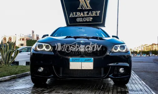 بي ام دبليو 520 2017 أسود مستعملة للبيع - 5