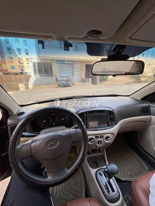 Hyundai Accent 2010 Dark Red Used for Sale - 4