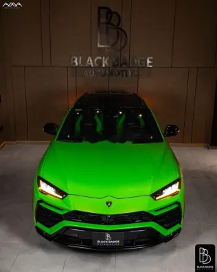 لمبرجيني أوروس 2022 أخضر مستعملة للبيع