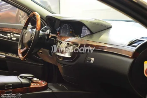 Mercedes S 500 2008 Black Used for Sale - 10
