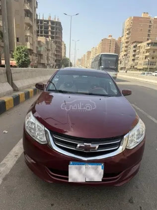 شيفروليه أوبترا 2020 أحمر غامق مستعملة للبيع