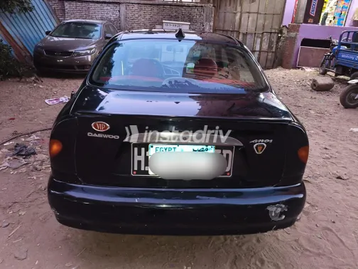 دايو لانوس 2002 أبيض مستعملة للبيع - 5