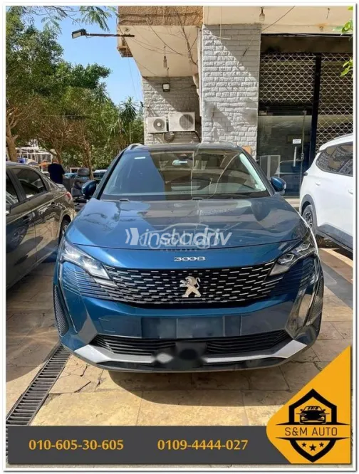 Peugeot 3008 2022 Dark Blue Used for Sale - 1