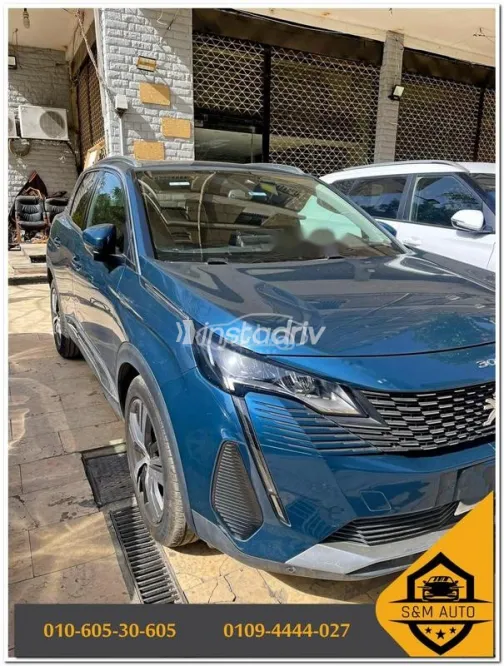 Peugeot 3008 2022 Dark Blue Used for Sale - 4