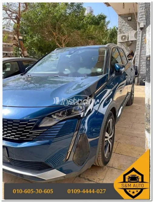 Peugeot 3008 2022 Dark Blue Used for Sale - 8