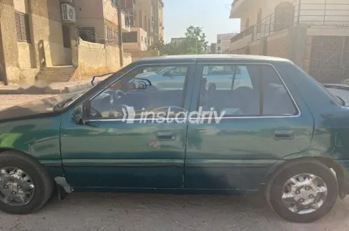 Hyundai Excel 1997 Dark Green Used for Sale - 9