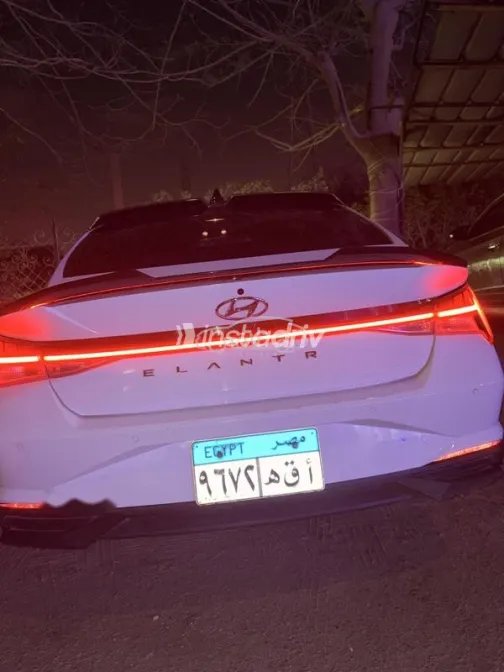 هيونداي إلنترا سى ان 7 2022 أبيض مستعملة للبيع - 5