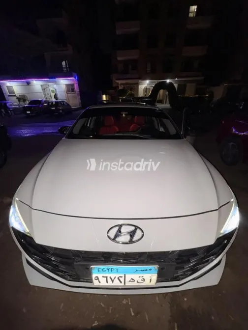 هيونداي إلنترا سى ان 7 2022 أبيض مستعملة للبيع - 8
